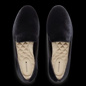 NEW! NEVER WORN. BIRDIE'S, THE STARLING VELVET SHOES, SIZE 7